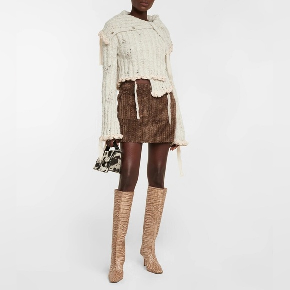 ACNE STUDIOS Besquared tall croc leather boots - brand new! 41 / 11 - Picture 5 of 6